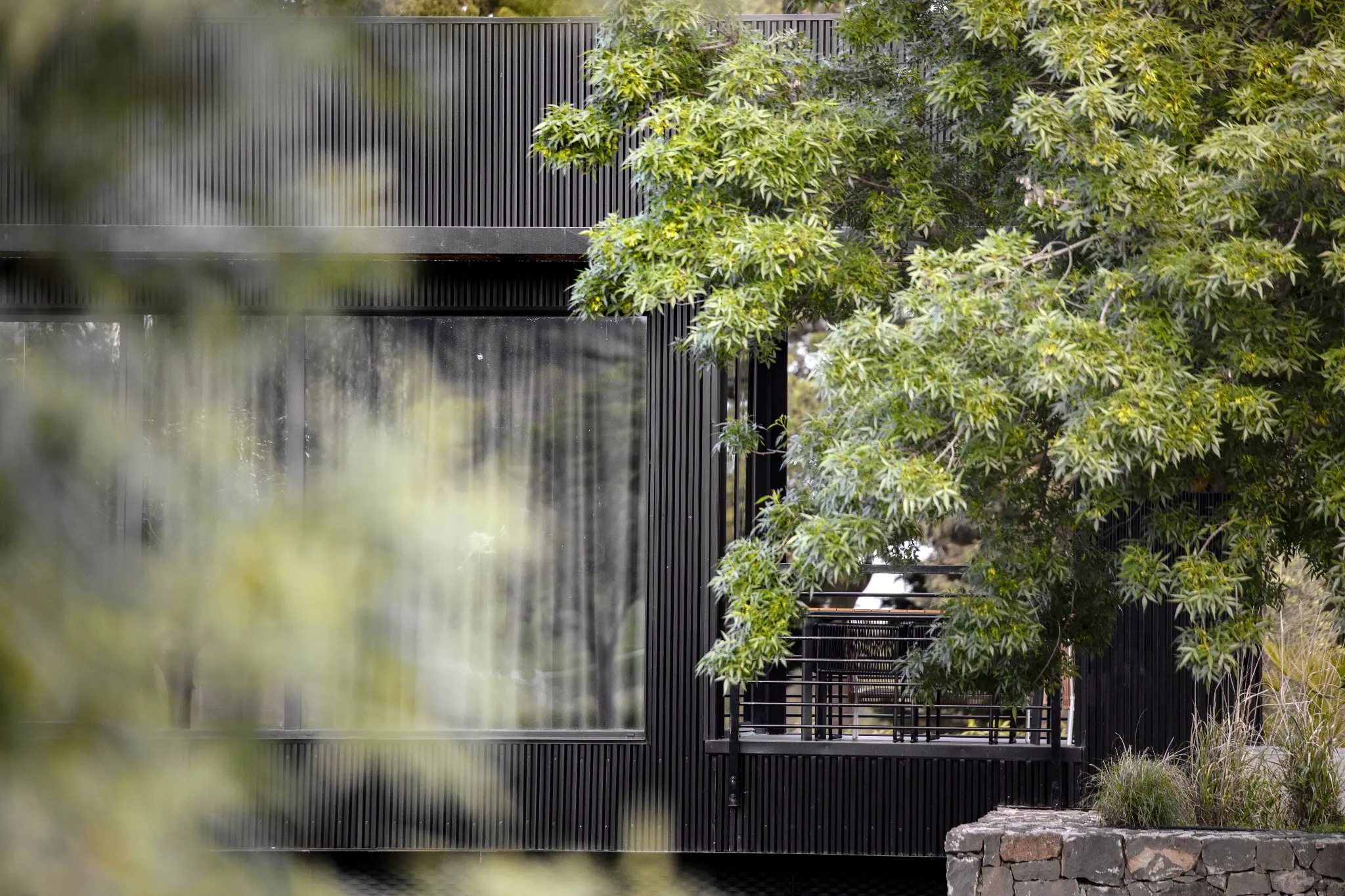Architettura dei Country Lodges tra gli alberi